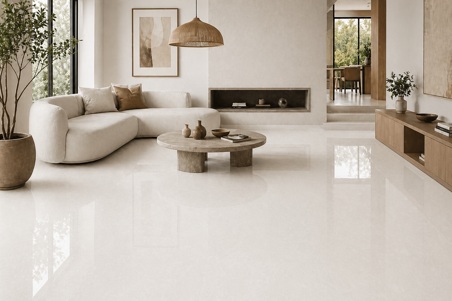 Alfie Marfil 24"x48" Polished Porcelain Tile