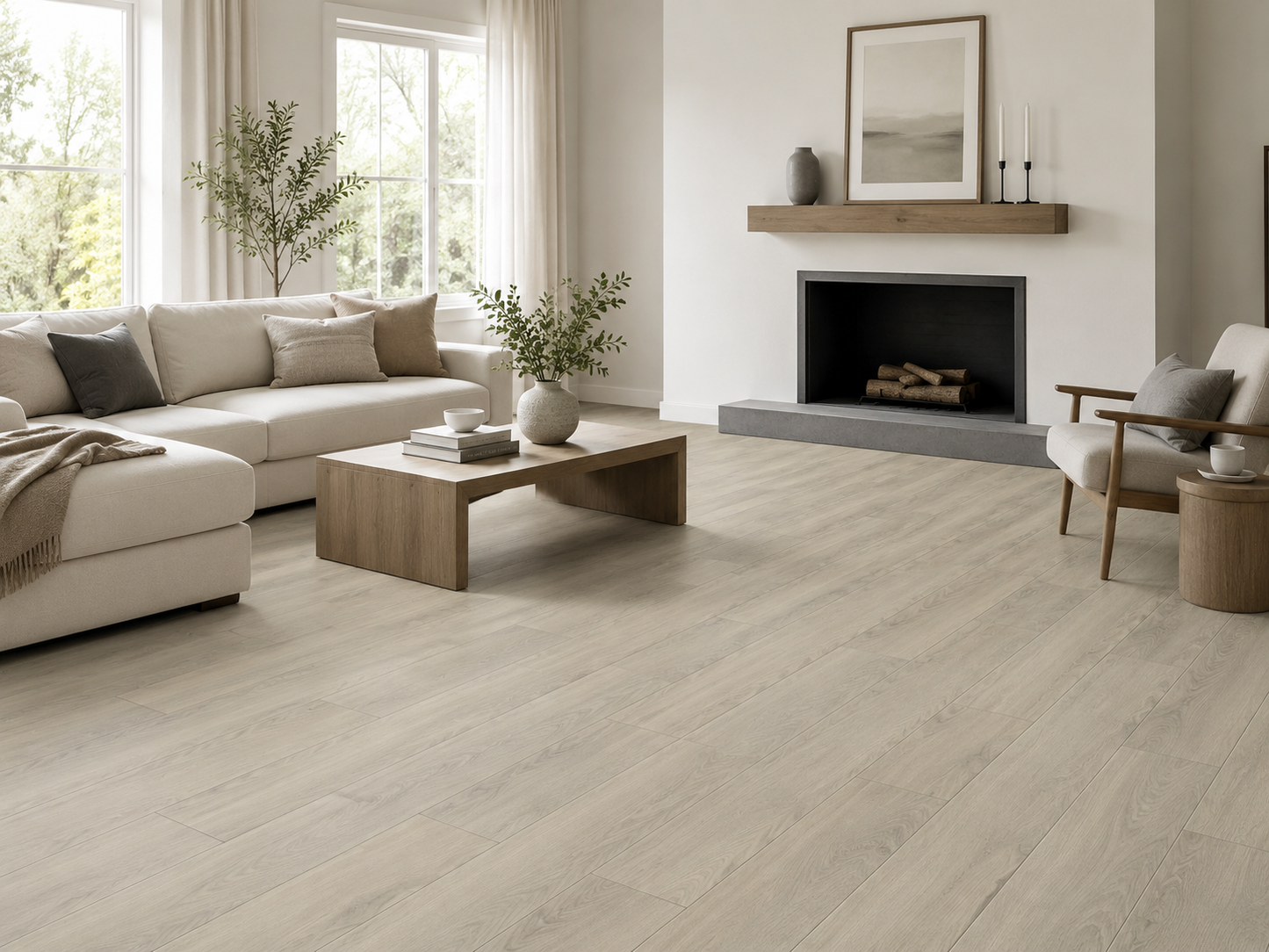Taiga Aquila Fearless 7"x48"x5.5mm Click Lock Vinyl Flooring