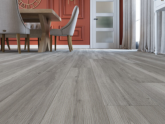 Good Fellow Arctik Flora 6"x48" Luxury Vinyl Flooring