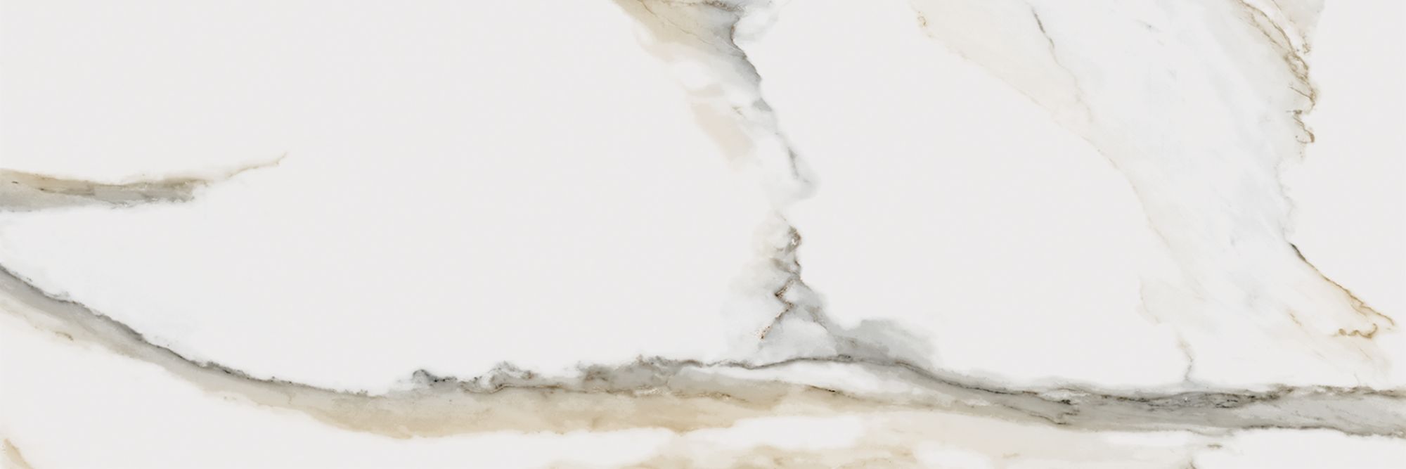 Atlantis Gold 39x118 Polished Marble Look Porcelain Slab