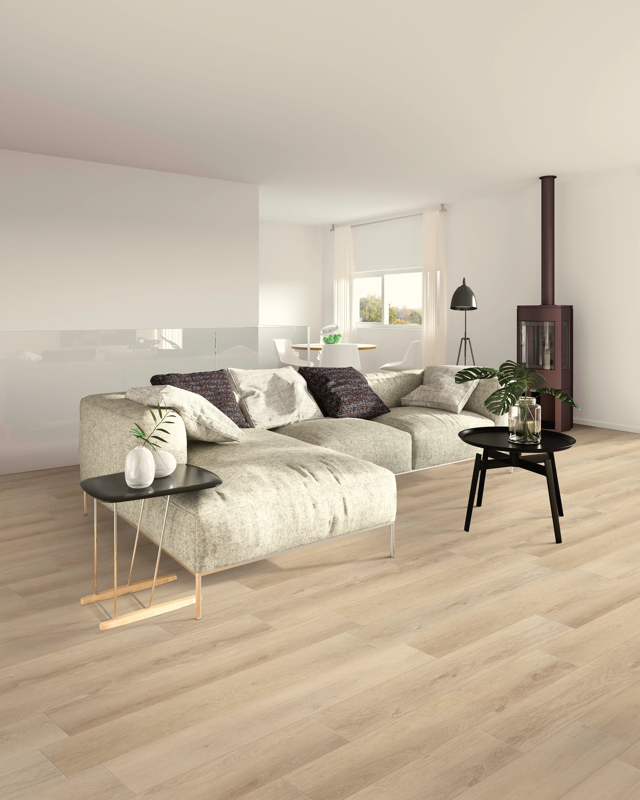 Coretec Enhanced Aurora Oak 7