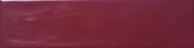 Wavy 2 Burgandy 3x12 Matte Ceramic Subway Tile for Backsplash/Wall