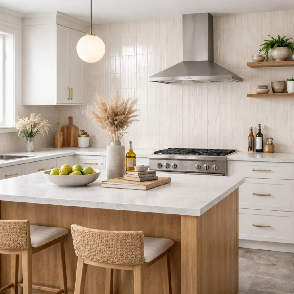 Bari Sand Decor Subway Tile