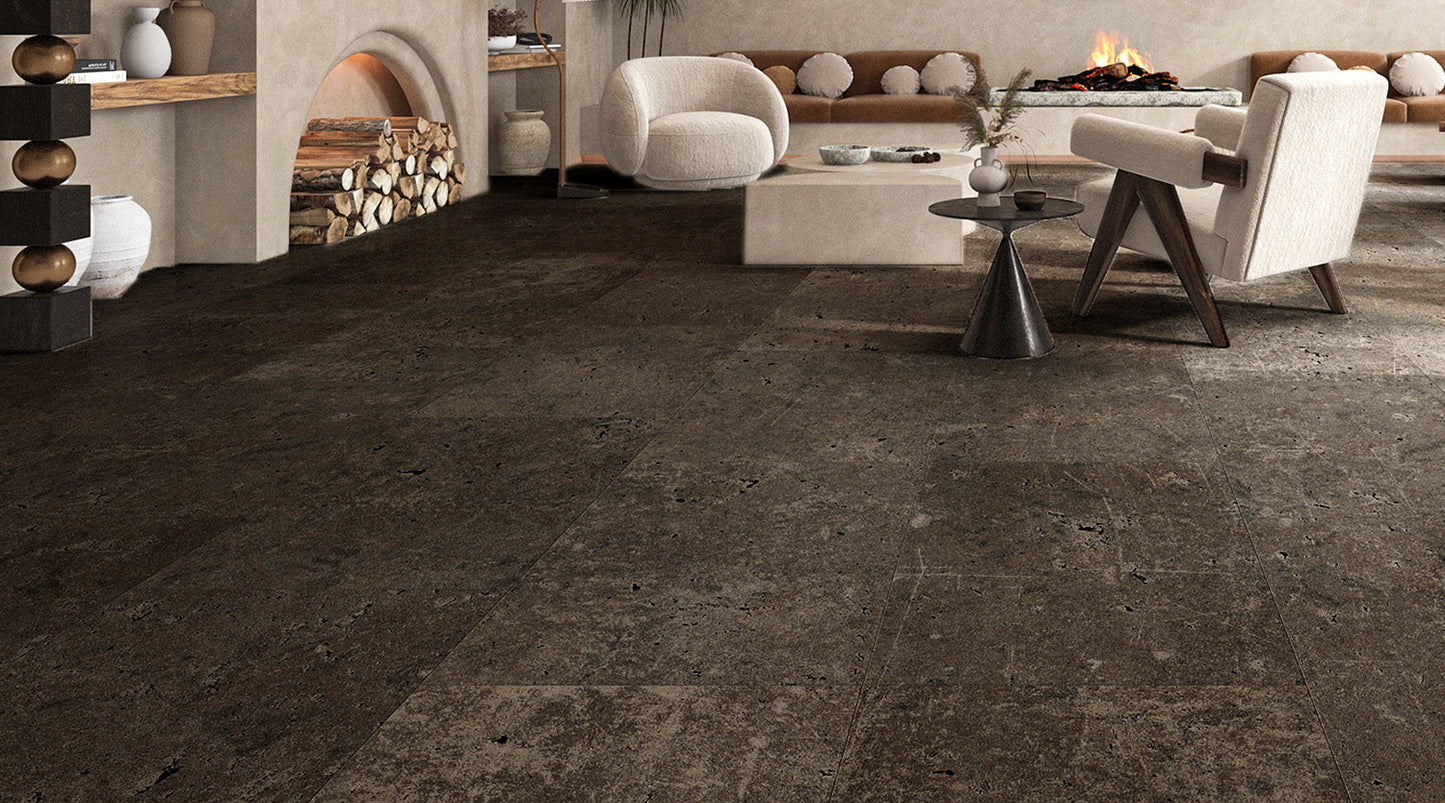 Opus Floors Naturcork Benton6 24"x36"x8mm Cork Flooring