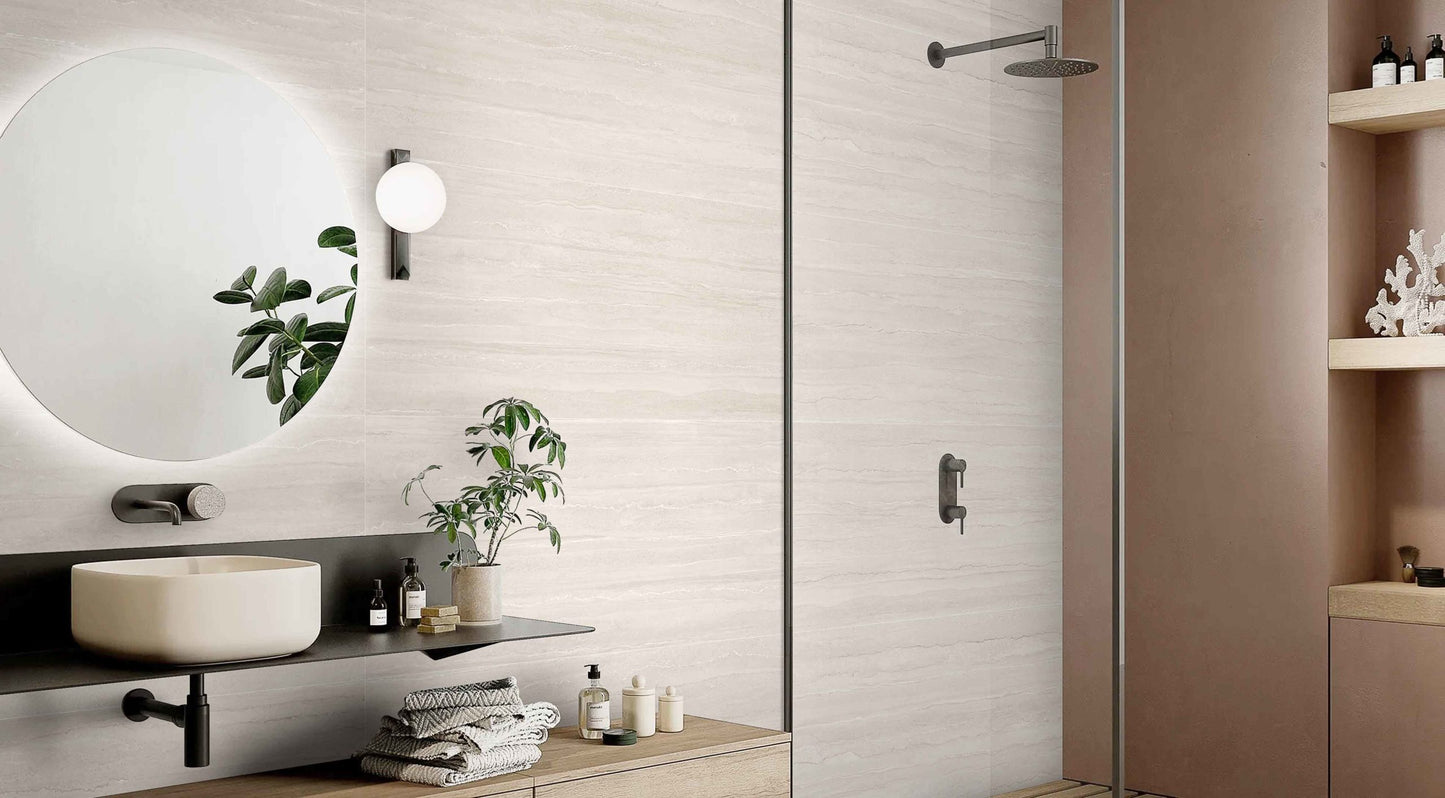 Biburry Vein White 24"x48" Matte Porcelain Tile