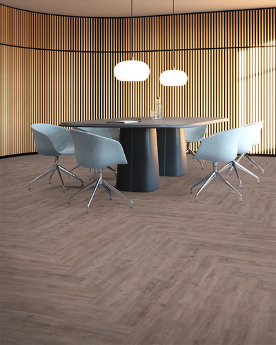 Tarkett iD Latitude Wood Blanched 6"x48" Luxury Vinyl Flooring