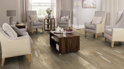 Karndean Rigid Core Blond Oak 7"x48"x4.5mm Vinyl Flooring