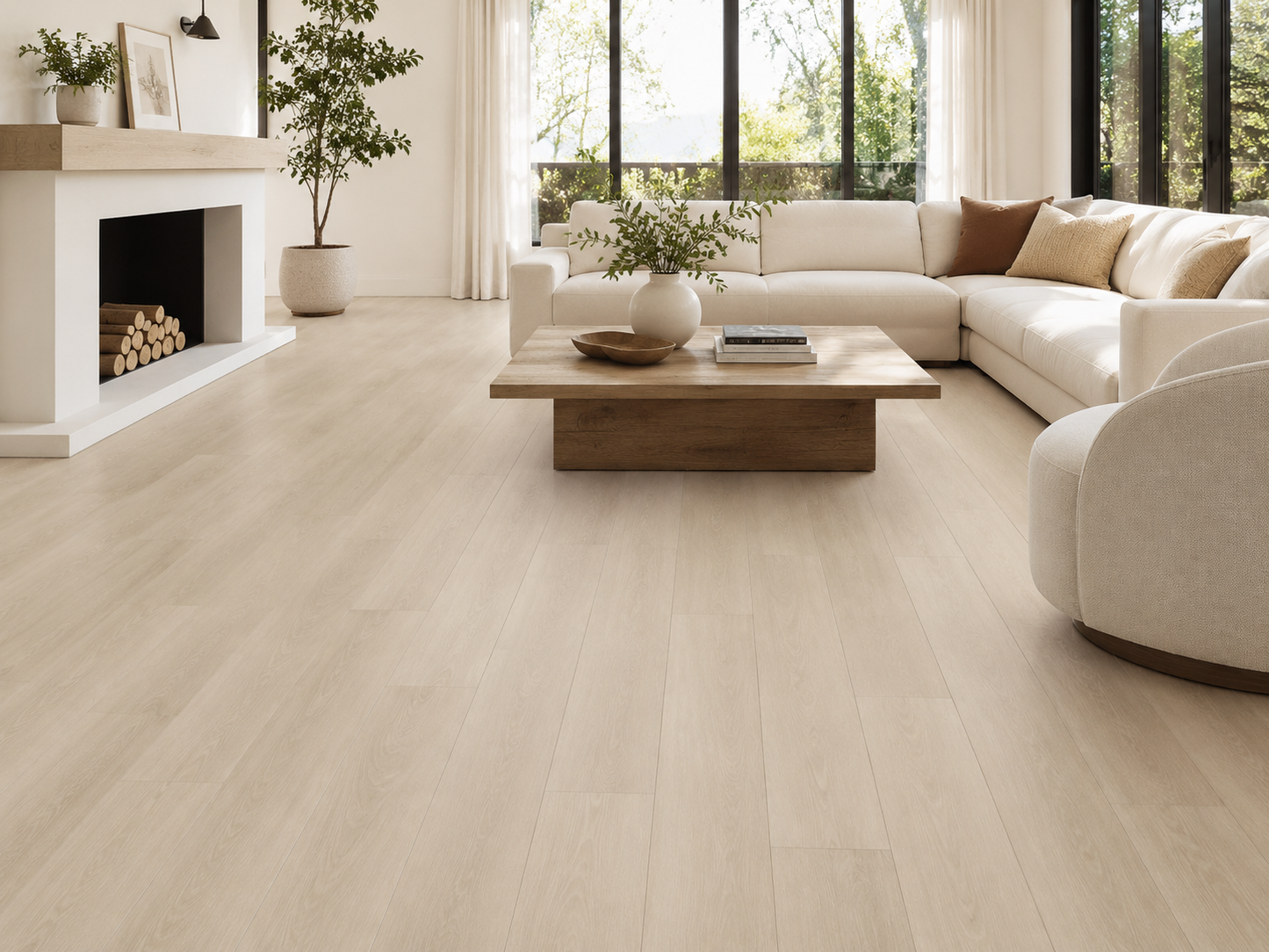Toucan SPC5 Boho Beige 9"x60"x6mm Luxury Vinyl Flooring