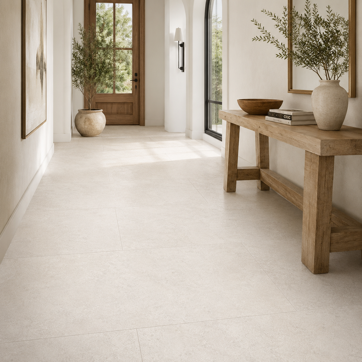 Cluny Sand 24"x48" Matte Porcelain Tile