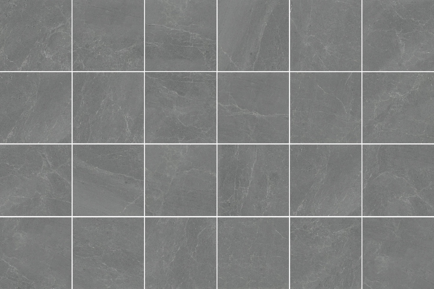 Creative Dark Grey 24"x24" Porcelain Pavers – 2cm Matte Outdoor Deck Tiles