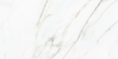 Calacatta Gold 12x24 Matte Finish Marble Look Porcelain Tile
