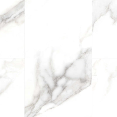 Tarkett ProGen Calacatta Marble Pearl Vinyl Flush Stairnose 94"