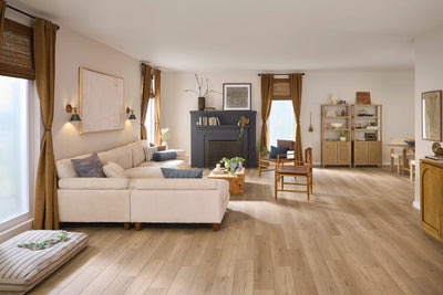 Coretec Enhanced Calypso Oak 7"x48" Luxury Vinyl Flooring