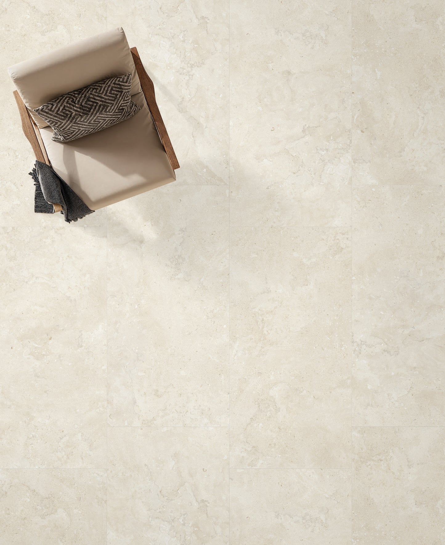 Capital Oat Honed 24"x48" Matte Finish Porcelain Tile