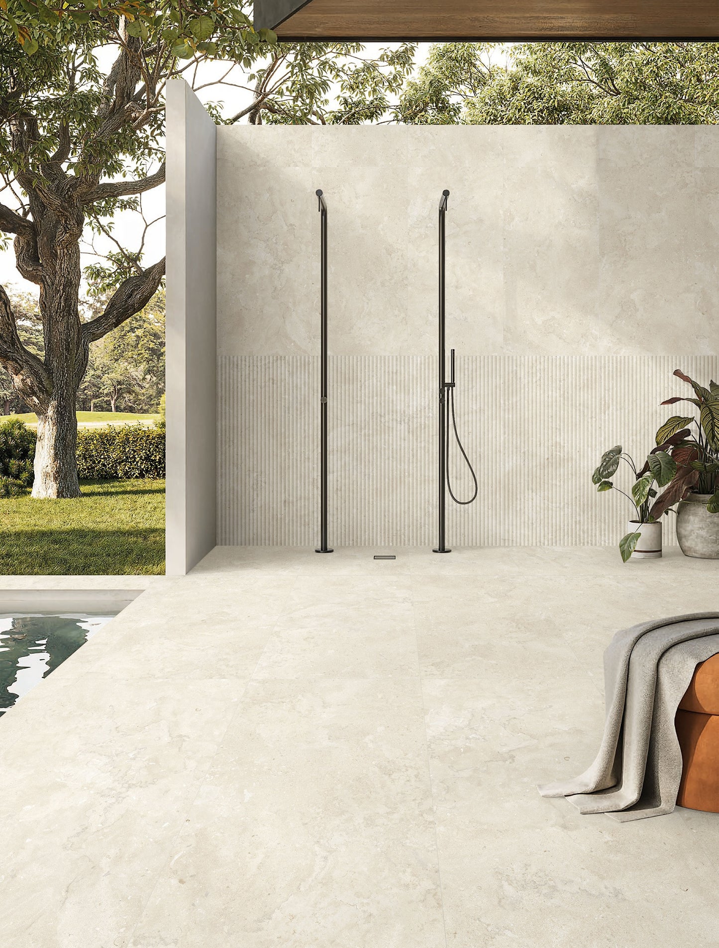 Capital Oat Honed 24"x48" Matte Finish Porcelain Tile