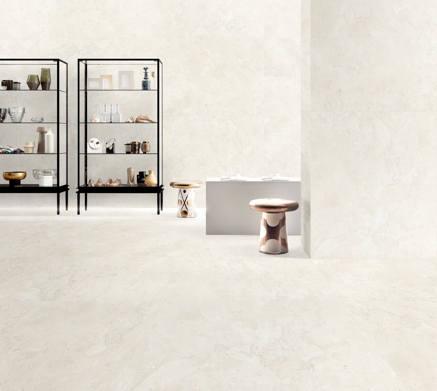 Capital Pearl Honed 24"x48" Matte Finish Porcelain Tile