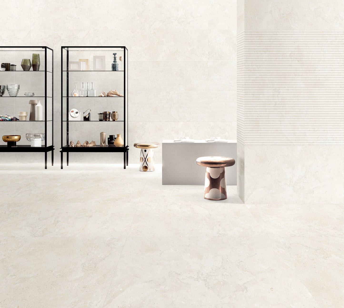 Capital Pearl Honed 24"x48" Matte Finish Porcelain Tile