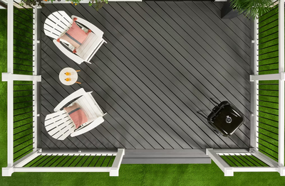 Trex Enhance Clam Shell 1"x6"x20 ft. Square Edge Decking Board