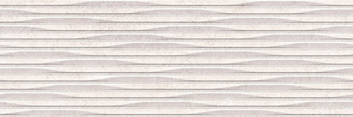 Cluny Sand Decor 13"x40" Matte Porcelain Tile