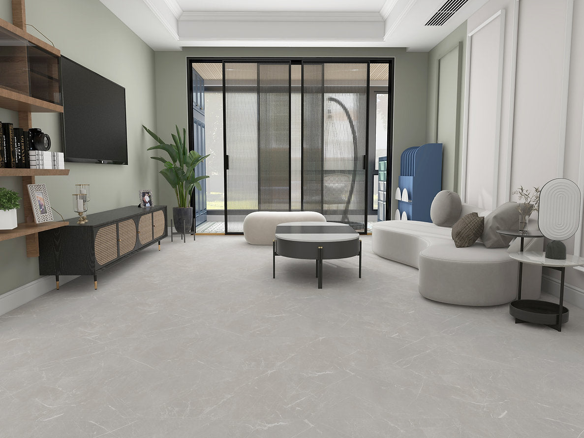 Harbinger Quiet Zone Coastal Fog 16"x32" Luxury Vinyl Flooring