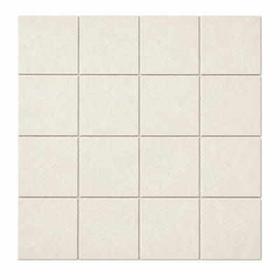Crema Marfil Cream 3"x3" Matte Porcelain Mosaic Tile