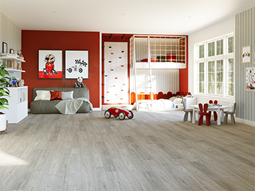 Good Fellow Cushion Fallen Oak 7"x60" Luxury Vinyl Flooring