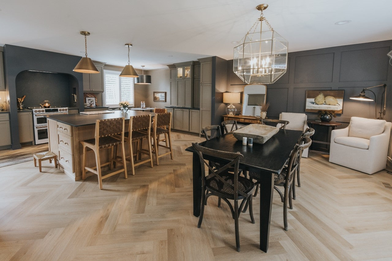 Grandeur Windpoint HB 5”x24” SPC Luxury Vinyl Flooring