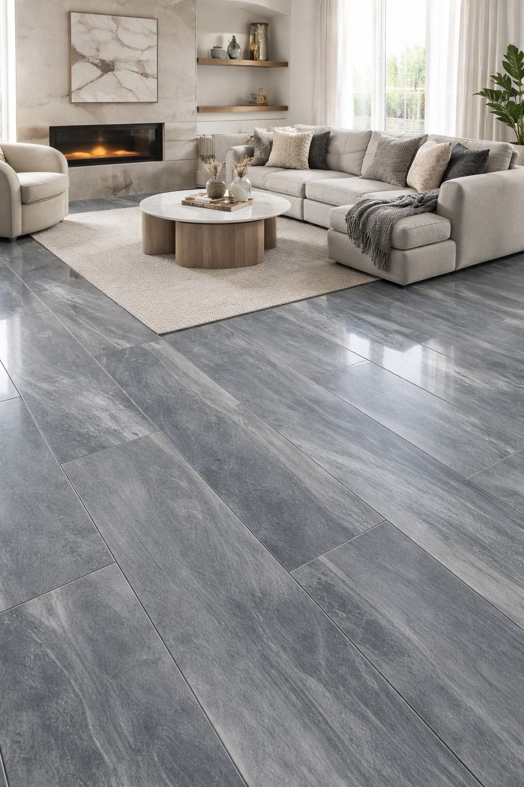 Grey Porcelain Tile