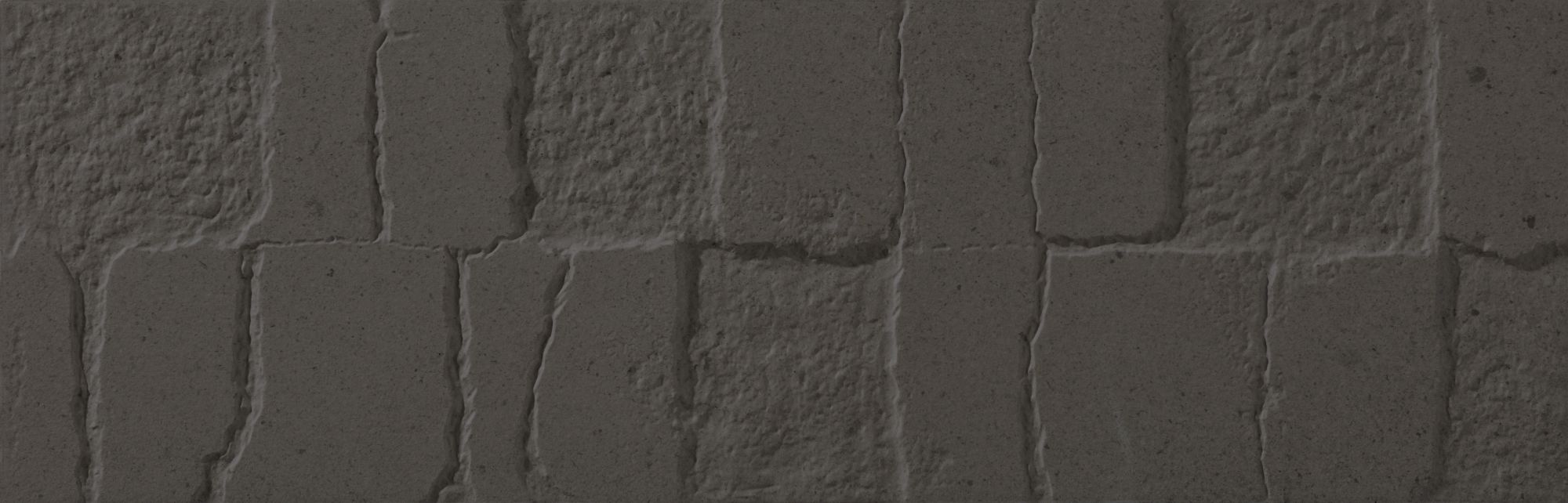 Edra Graphite 6x20 Matte Finish Porcelain Brick Tile