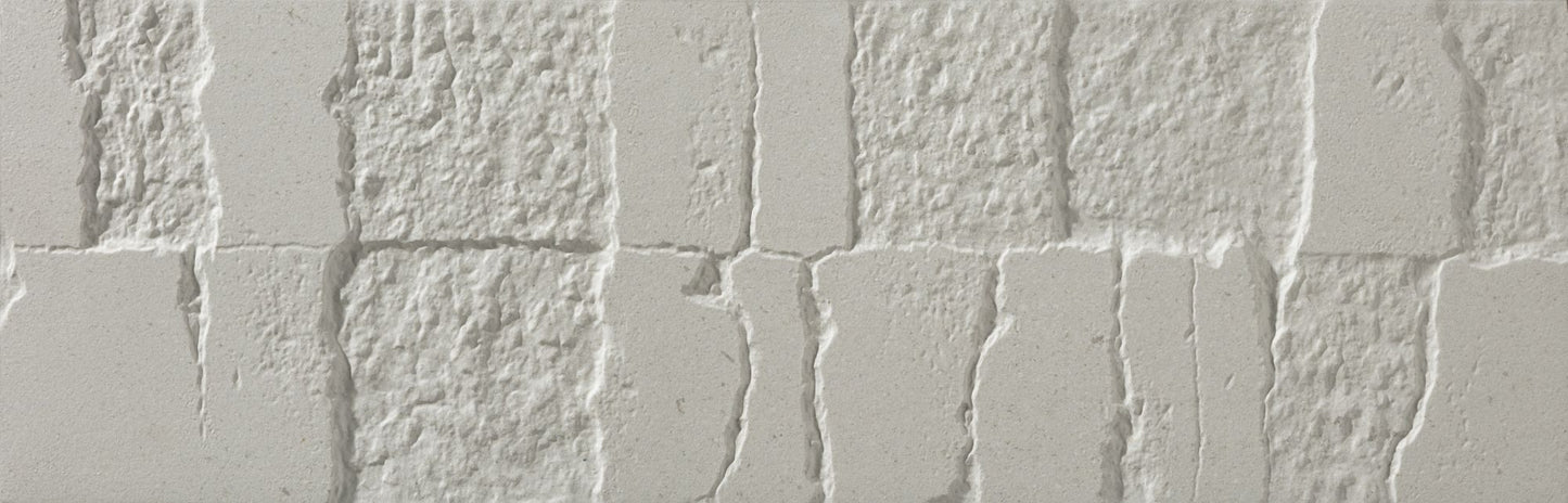 Edra Silver 6x20 Matte Finish Porcelain Brick Tile