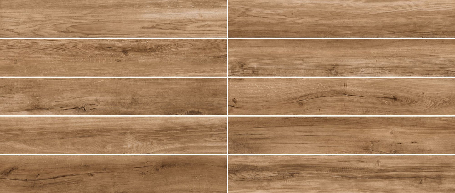 Eternal Teka 8x48 Matte Finish Wood Look Porcelain Tile