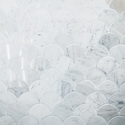 Fishtail Carrara Polished