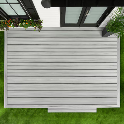 Trex Enhance Foggy Wharf 1"x6"x16 ft. Groove Edge Decking Board