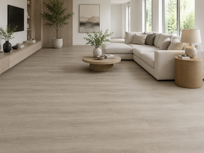 Toucan SPC5 French Grey 9"x60"x6mm Luxury Vinyl Flooring