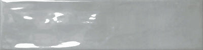 Wavy 2 Grey 3x12 Glossy Ceramic Subway Tile for Backsplash/Wall