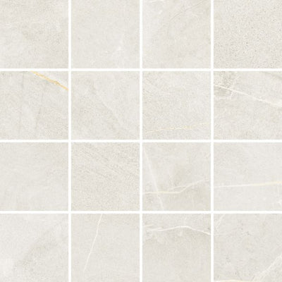 Gardena Bianco Mosaic 3x3 Matte Finish Porcelain Tile