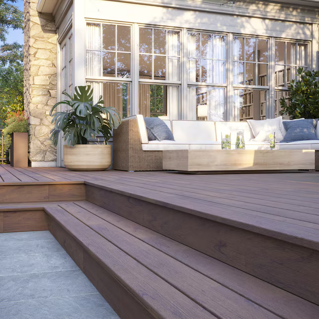 Trex Lineage Hatteras 1"x6"x20 ft. Square Edge Decking Board