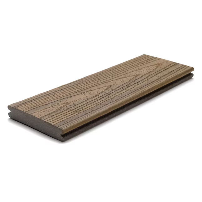 Trex Havana Gold 1"x6"x20 ft. Groove Edge Decking Board