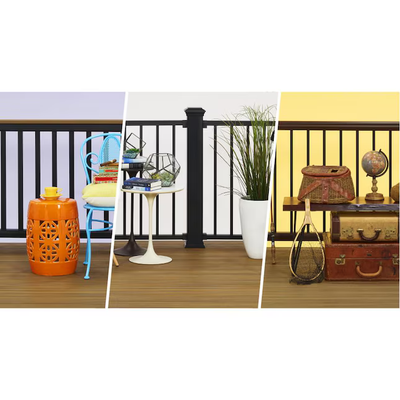 Trex Havana Gold 2"x6"x16 ft. Square Edge Decking Board