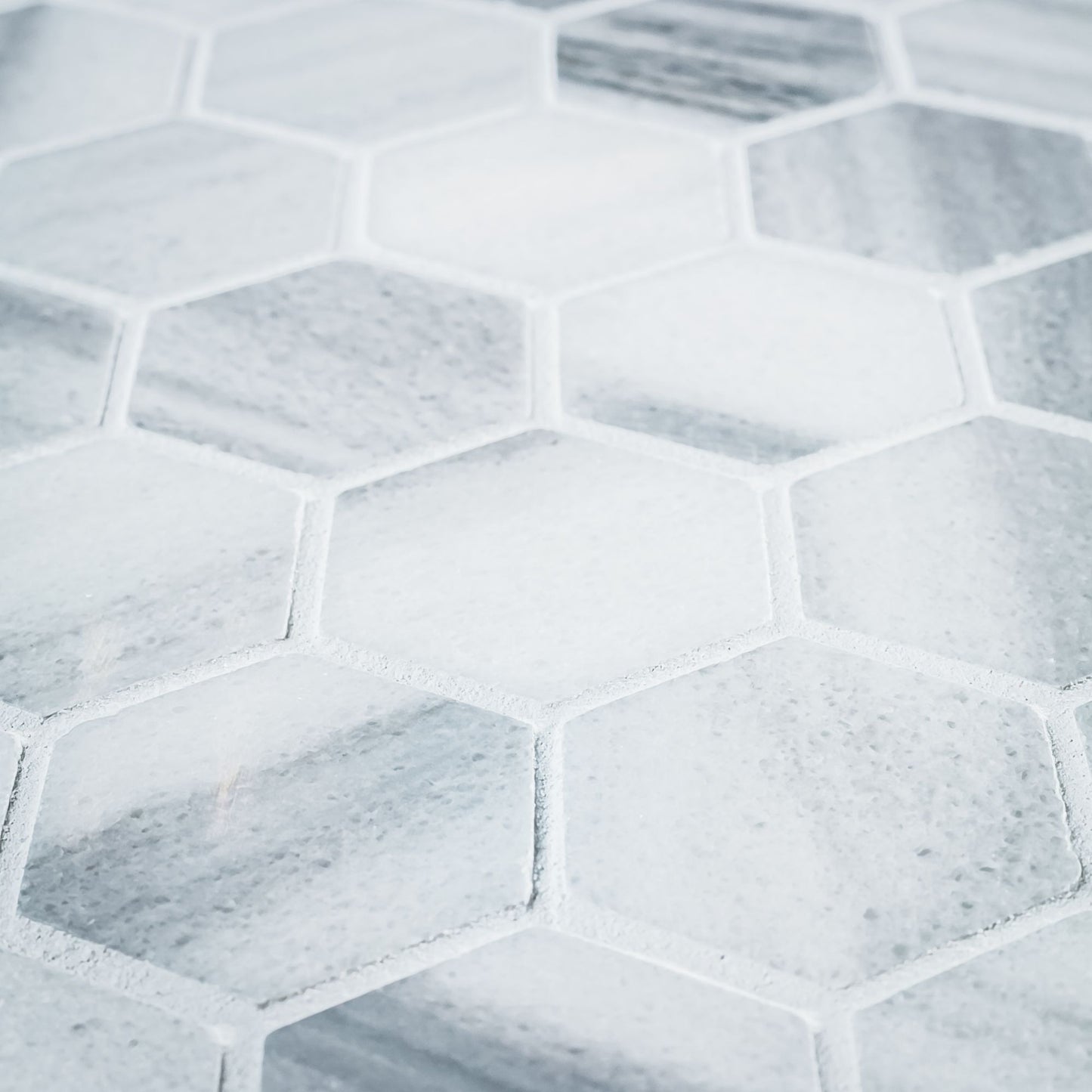Hex Marmara 2x2 Polished Finish Marble Mosaic