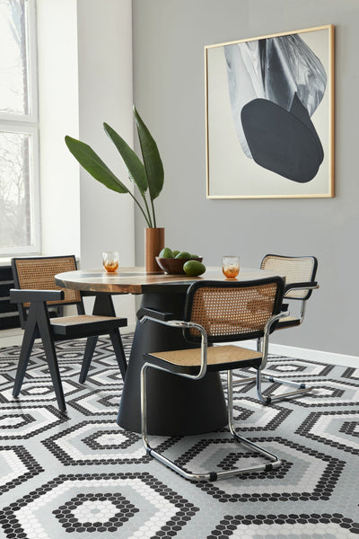 Hex Pattern 23 Matte Finish Mosaic