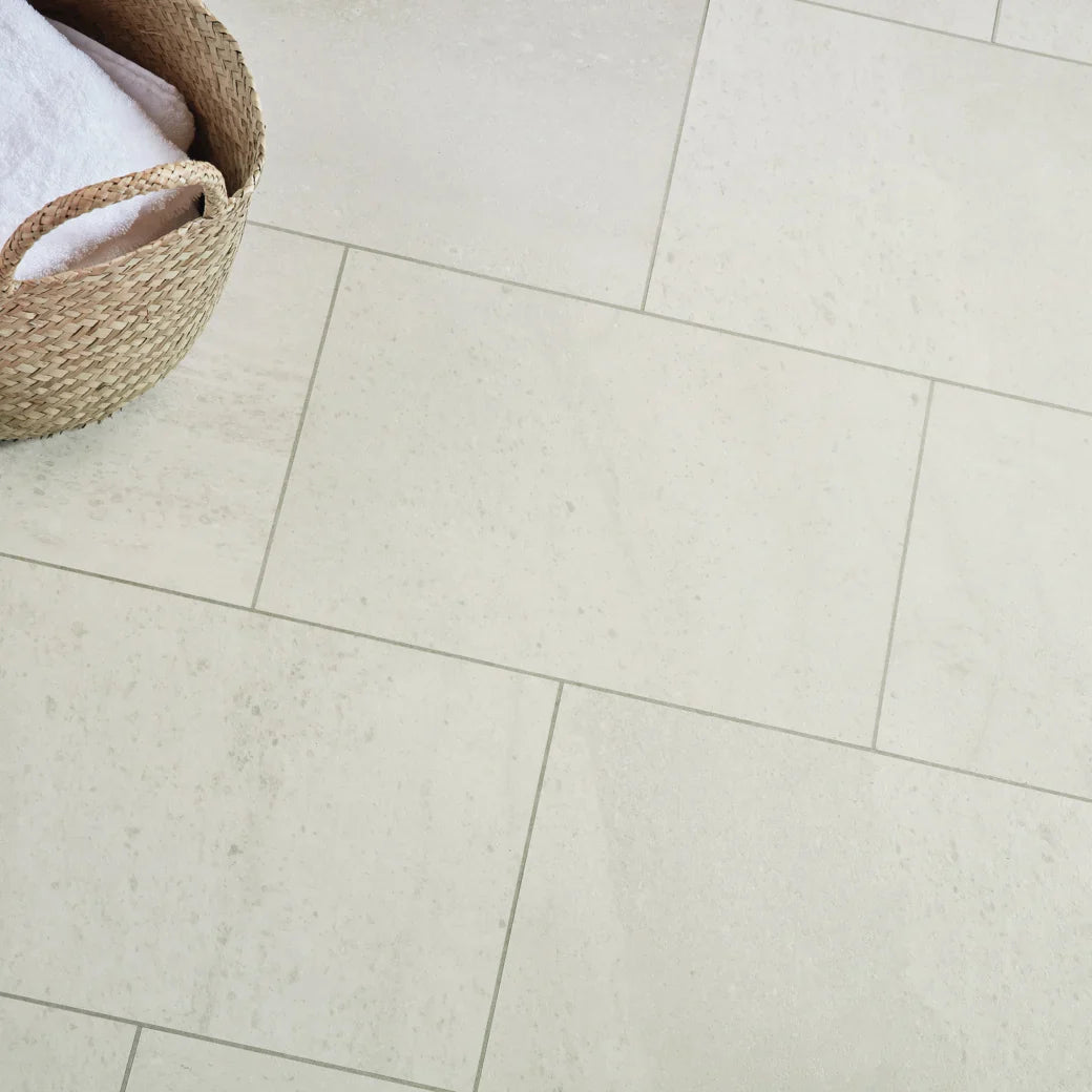 Karndean Rigid Core Honed Oyster 12"x18" Luxury Vinyl Flooring