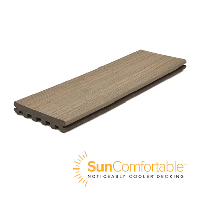 Trex Enhance Honey Grove 1"x6"x20 ft. Groove Edge Decking Board