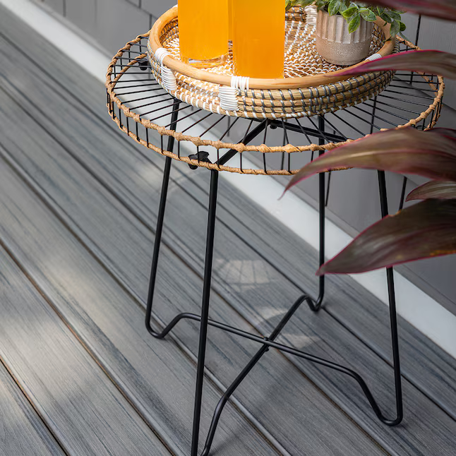 Trex Island Mist 1"x6"x12 ft. Groove Edge Decking Board