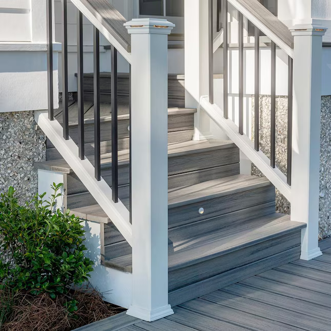 Trex Island Mist 1"x6"x12 ft. Groove Edge Decking Board
