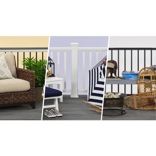 Trex Island Mist 2"x6"x16 ft. Square Edge Decking Board
