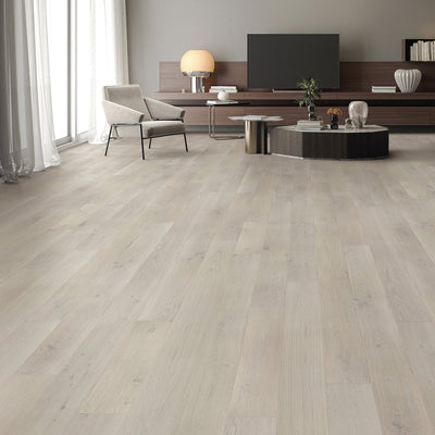 Next Floor Ivory Oak 7"x75" Engineered Hardwood Flooring