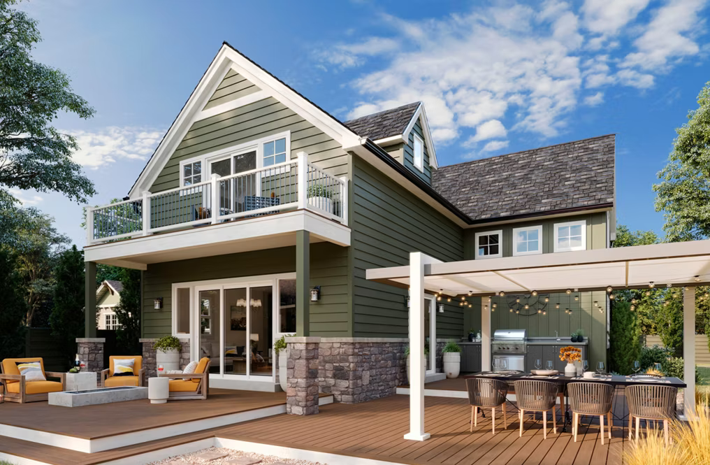 Trex Lineage Jasper 1"x6"x12 ft. Groove Edge Decking Board