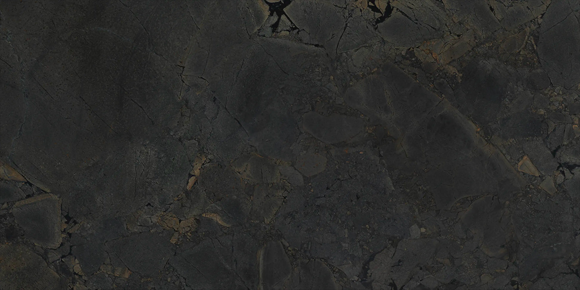 Black 24x48 polished porcelain tile with white veining