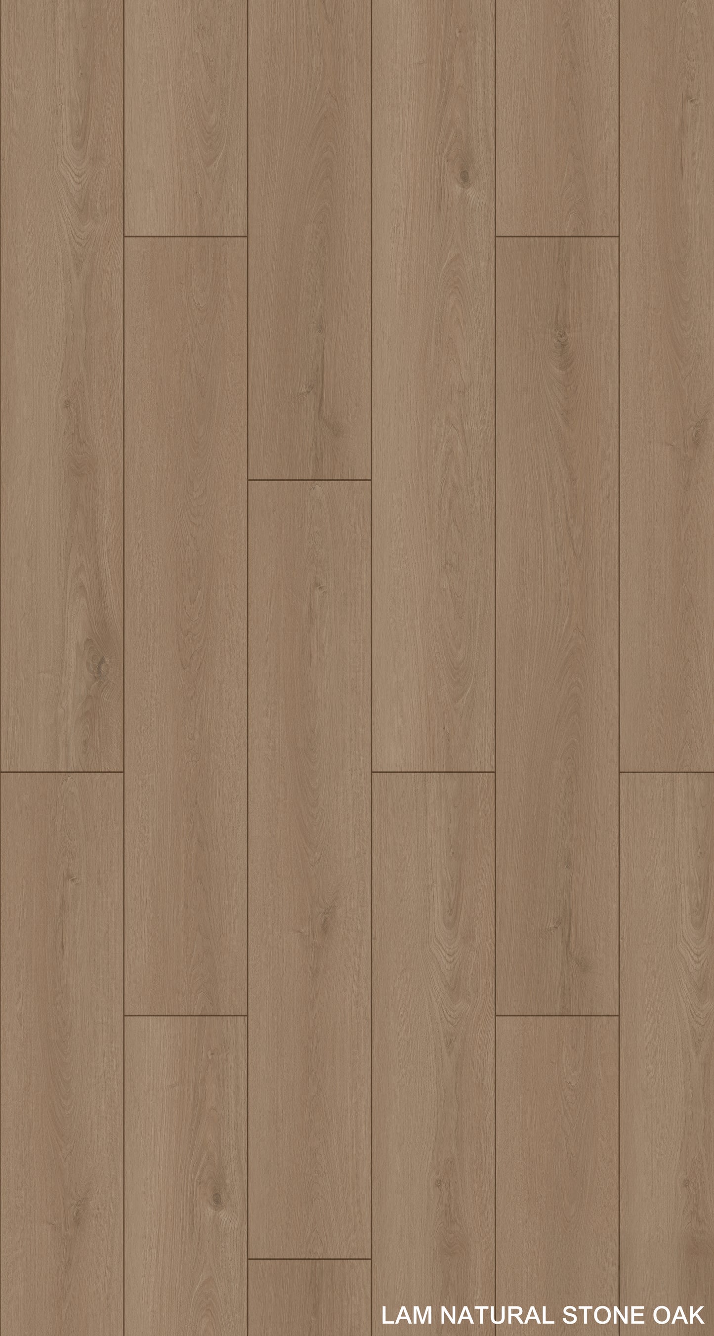 Latipac Natural Stone Oak 8"x48"x12mm HDF Laminate Flooring
